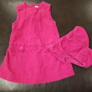 NWOT GAP Girls Courderoy dress and bottoms -18-24M